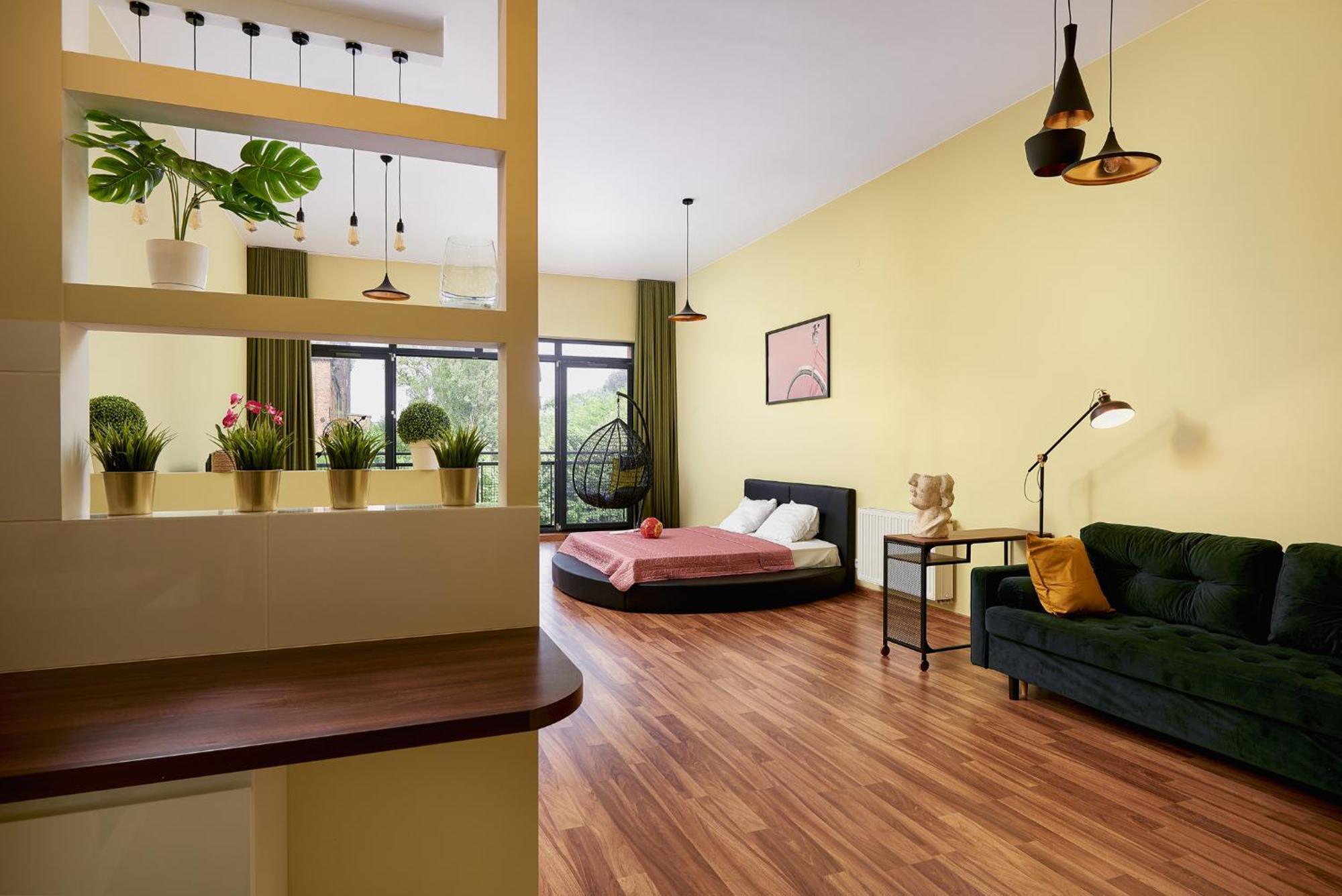 Lumina Loft Tymienieckiego With A View Of The Lake Lodz  Exterior photo